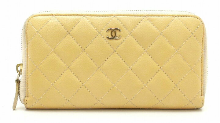 楽天市場】【財布】CHANEL シャネル マトラッセ ラウンドファスナー 長  
