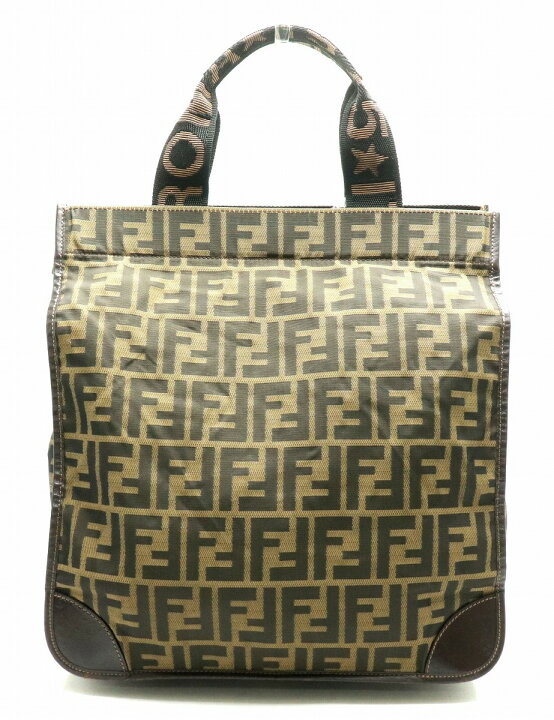 楽天市場】【バッグ】FENDI フェンディ ズッカ柄 ハンドバッグ トート  