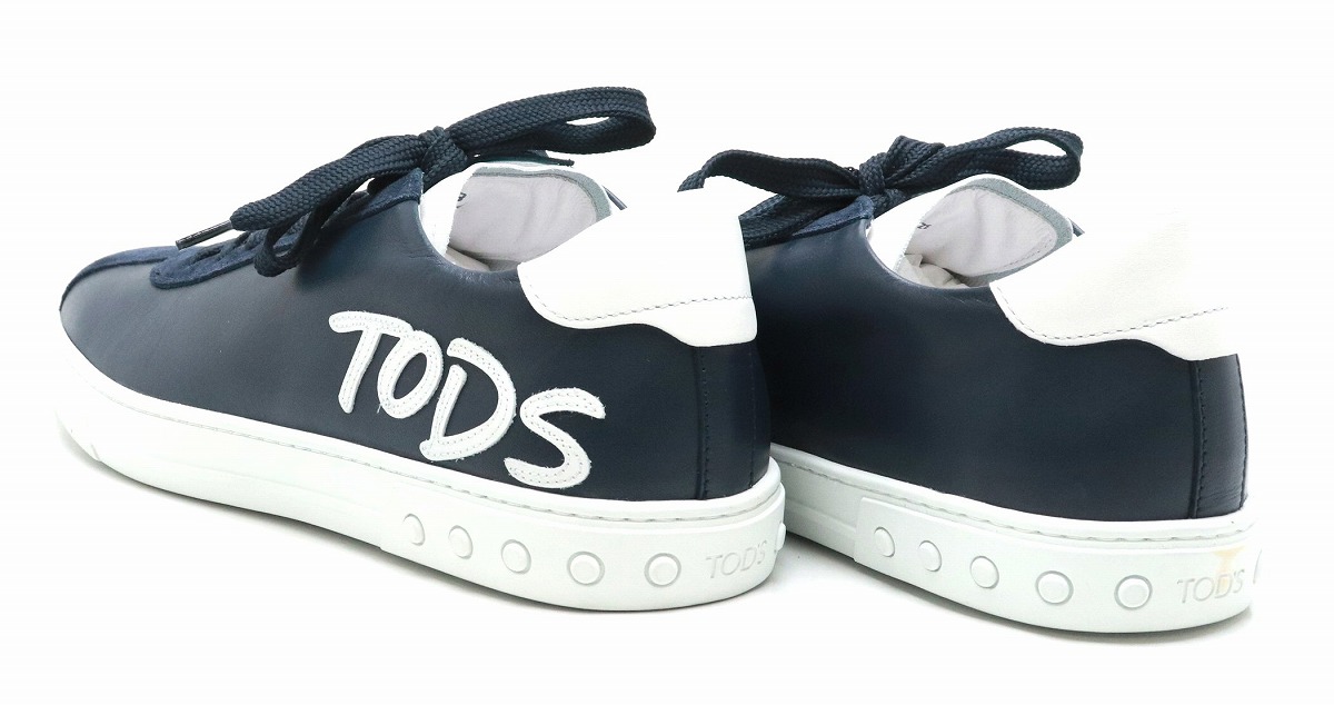 楽天市場】【未使用品】【靴】TOD'S トッズ スニーカー メンズ レザー