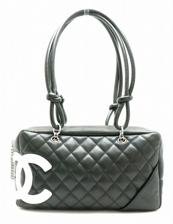 楽天市場】【バッグ】CHANEL シャネル カンボンライン ボウリング 