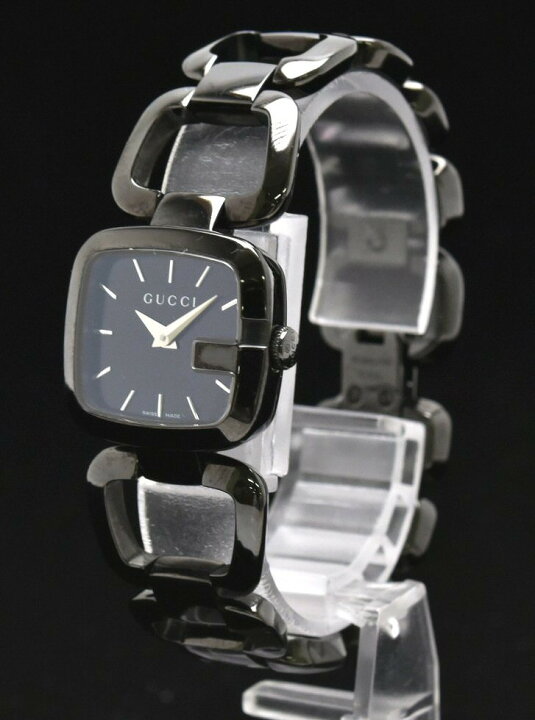 楽天市場】【ウォッチ】GUCCI グッチ Gコレクション ブラック文字盤  