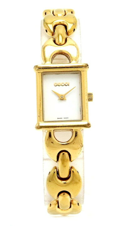 楽天市場】【ウォッチ】GUCCI グッチ ホワイト文字盤 GP ゴールド  