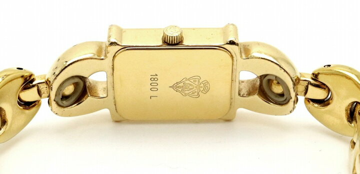 楽天市場】【ウォッチ】GUCCI グッチ ホワイト文字盤 GP ゴールド  