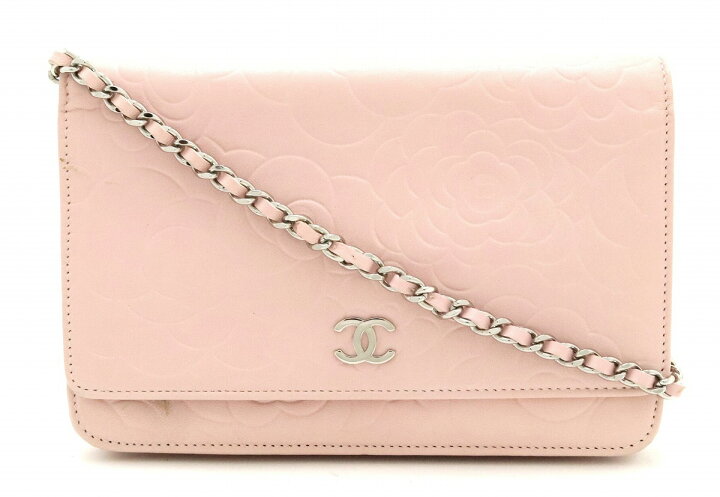 楽天市場】【財布】CHANEL シャネル カメリア チェーンウォレット  