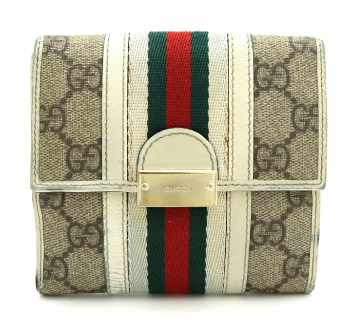 楽天市場】【財布】GUCCI グッチ GGプラス GGスプリーム シェリー 