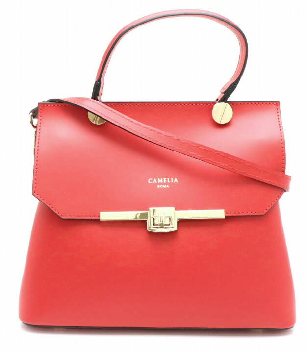 国内発送・送料関税込☆CAMELIA ROMA☆レザーハンドバッグ☆2way
