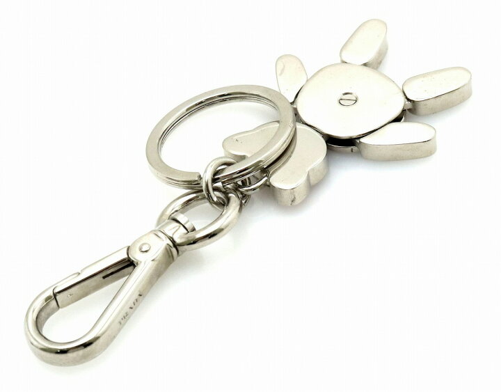 楽天市場】PRADA プラダ TEDDY ベアー クマ ロゴ キーホルダー バッグ  