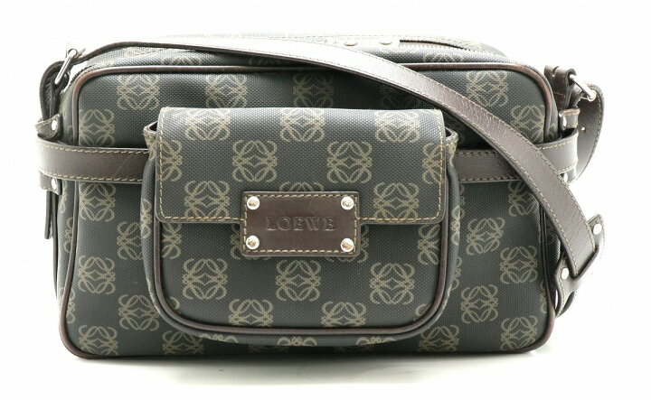 楽天市場】【バッグ】LOEWE ロエベ アナグラム PVC レザー ショルダー  