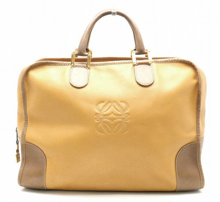 楽天市場】【バッグ】LOEWE ロエベ アマソナ40 レザー ハンドバッグ 
