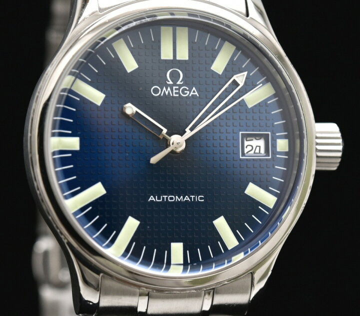楽天市場】【ウォッチ】【新品仕上げ済】OMEGA オメガ クラシック 青 