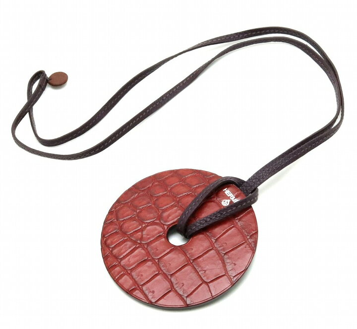 楽天市場】HERMES エルメス プティアッシュ スモールクロコダイル  