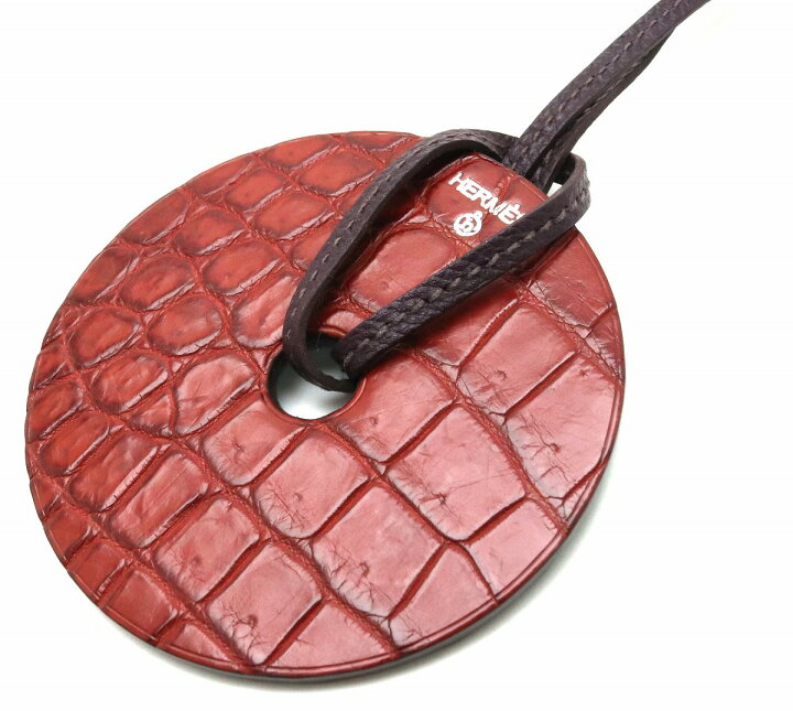 楽天市場】HERMES エルメス プティアッシュ スモールクロコダイル  