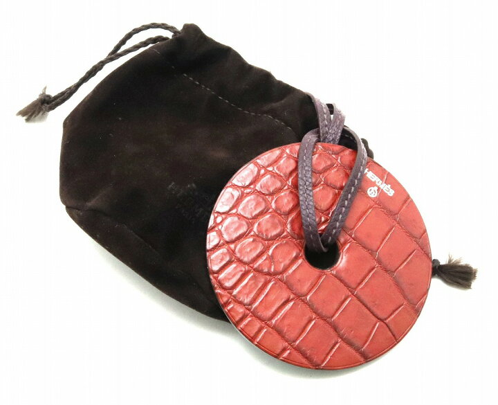 楽天市場】HERMES エルメス プティアッシュ スモールクロコダイル  