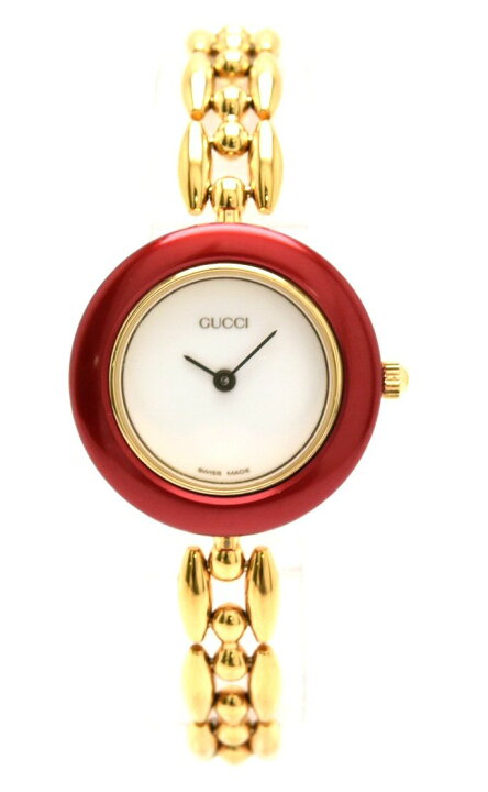 楽天市場】【ウォッチ】GUCCI グッチ チェンジベゼル ホワイト文字盤 