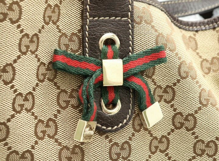 楽天市場】【バッグ】GUCCI グッチ GGキャンバス プリンシーライン 