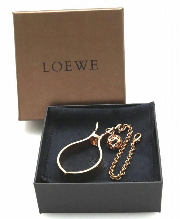 楽天市場】LOEWE ロエベ グローブホルダー GP ゴールド金具 ゴールド  