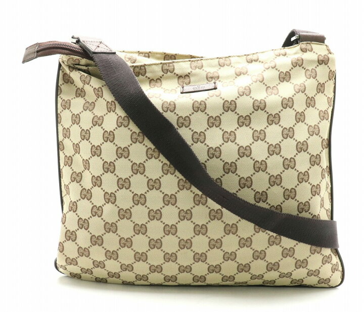 楽天市場】【バッグ】GUCCI グッチ GGキャンバス ショルダーバッグ 