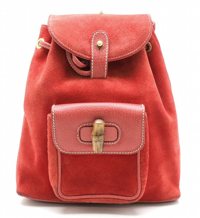 楽天市場】【バッグ】GUCCI グッチ バンブー リュック リュックサック  