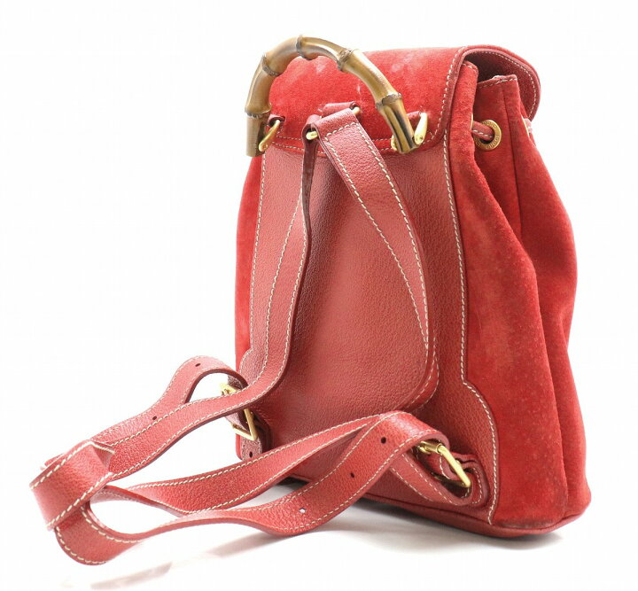楽天市場】【バッグ】GUCCI グッチ バンブー リュック リュックサック 