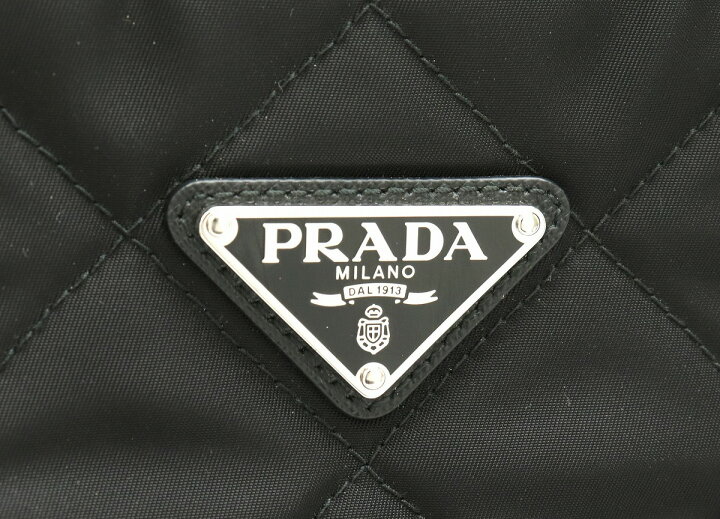 楽天市場】【バッグ】PRADA プラダ ロゴ キルティング チェーン 