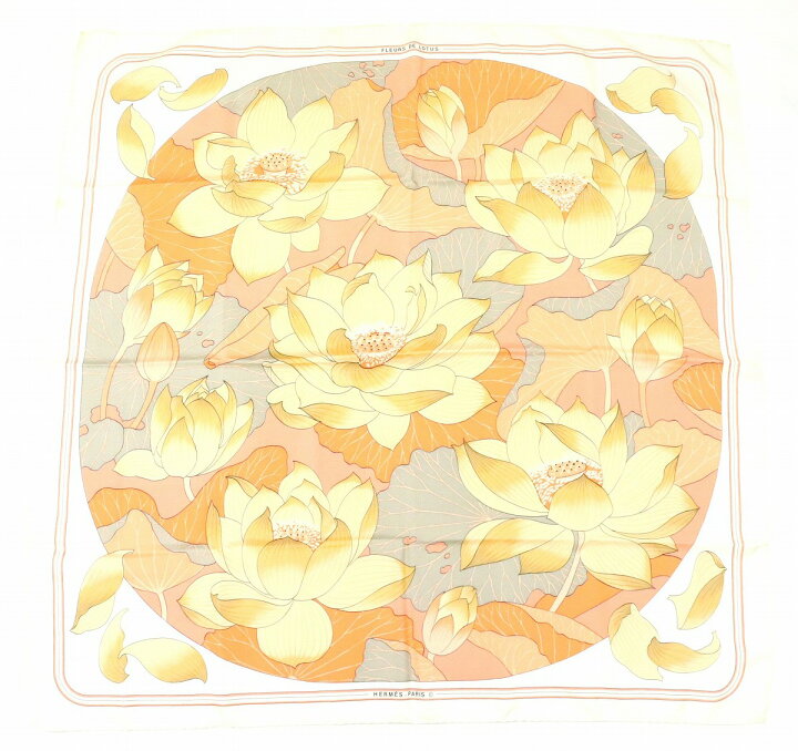 楽天市場】【アパレル】HERMES エルメス スカーフ カレ 90 シルク100  