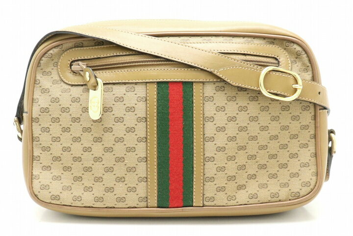 楽天市場】【バッグ】GUCCI グッチ オールドグッチ ロゴ シェリー 