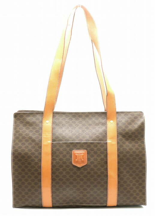 楽天市場】【バッグ】CELINE セリーヌ マカダム柄 トートバッグ 