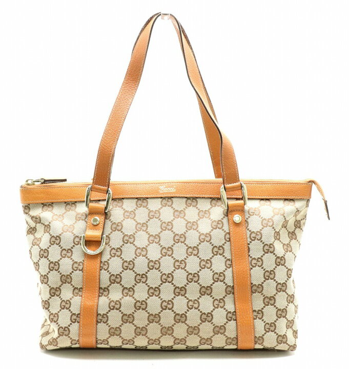 楽天市場】【バッグ】GUCCI グッチ GGキャンバス アビーライン トート 