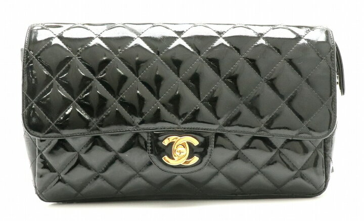 楽天市場】【バッグ】CHANEL シャネル マトラッセ エナメル リュック 