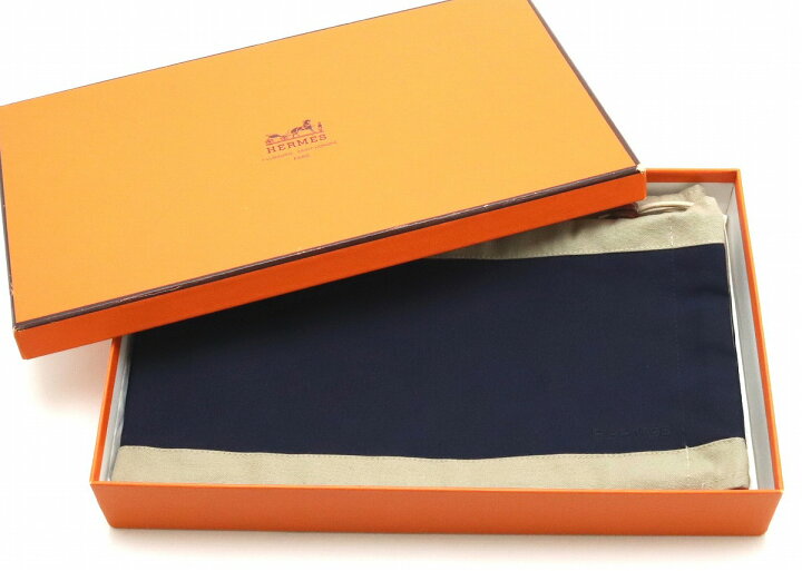 楽天市場】【未使用品】HERMES エルメス ロゴ シューズケース 靴入れ 