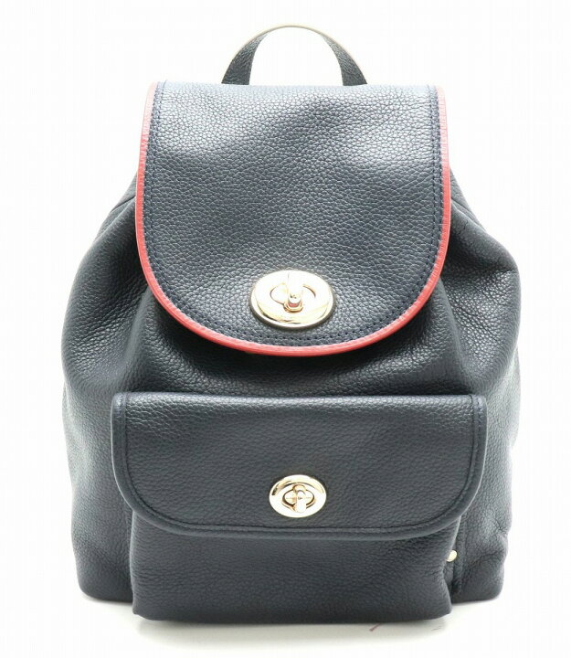 楽天市場】【バッグ】COACH コーチ レザー ミニ バックパック リュック  