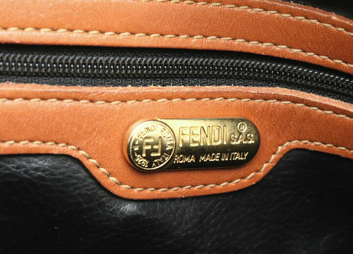 楽天市場】【バッグ】FENDI フェンディ ペカン柄 ハンドバッグ PVC 