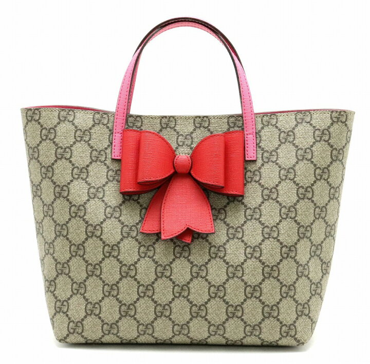 楽天市場】【バッグ】GUCCI グッチ GGスプリーム チルドレンズ リボン  