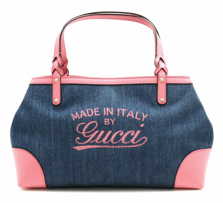 楽天市場】【未使用品】【バッグ】GUCCI グッチ デニム トートバッグ 