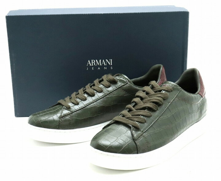 楽天市場】【未使用品】【靴】ARMANI JEANS アルマーニ ジーンズ 