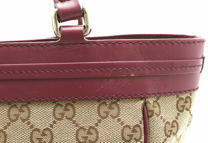 楽天市場】【バッグ】GUCCI グッチ GGキャンバス メイフェア リボン 