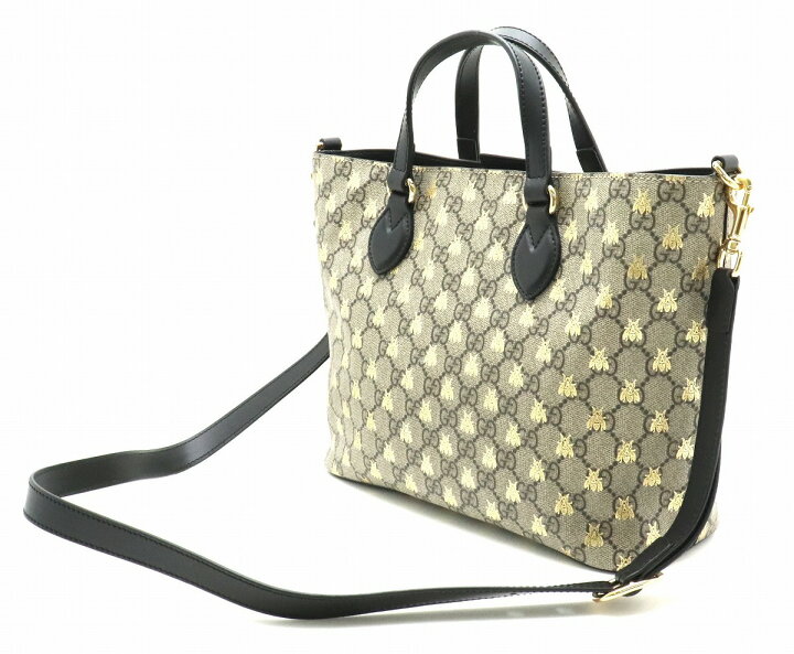 楽天市場】【未使用品】【バッグ】GUCCI グッチ GGスプリーム ビー 蜂  