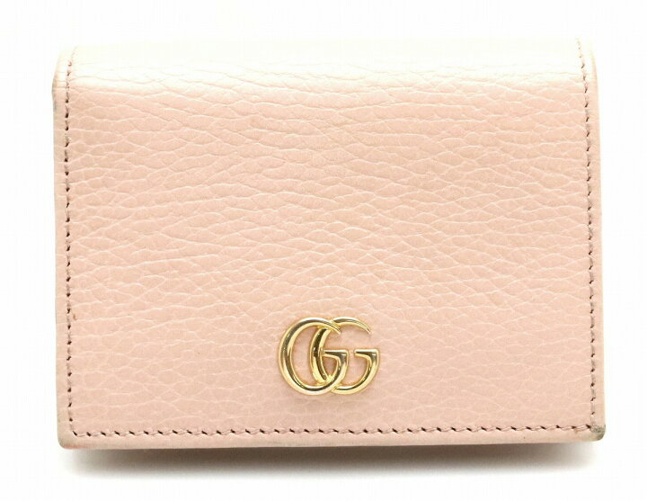 楽天市場】【財布】GUCCI グッチ GGマーモント レザー 2つ折財布  