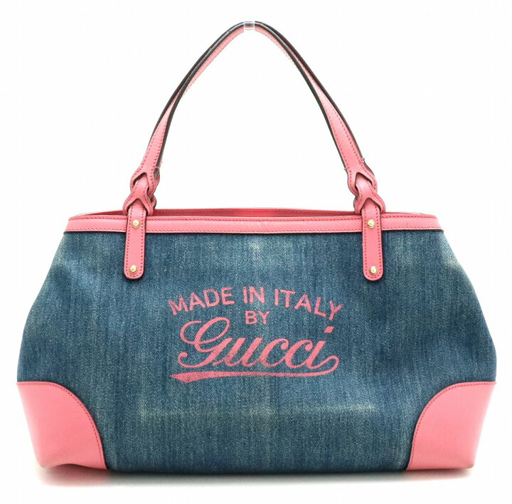 楽天市場】【バッグ】GUCCI グッチ デニム トートバッグ ショルダー  