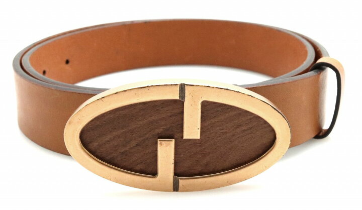 楽天市場】GUCCI グッチ GG Gロゴ ベルト ブロンズバックル レザー  