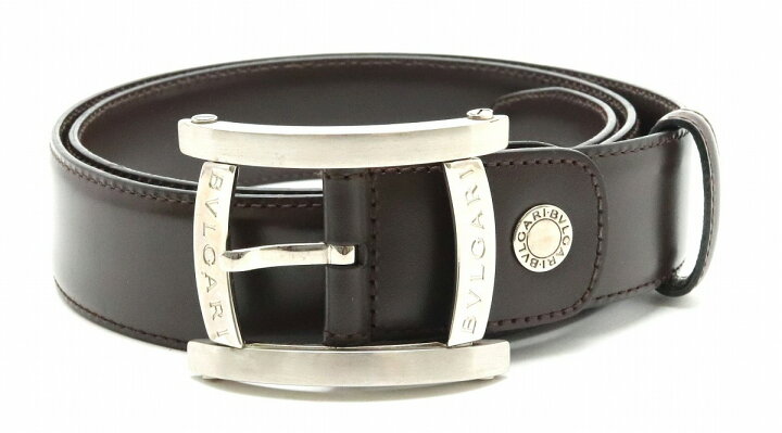 楽天市場】BVLGARI ブルガリ アショ—マ メンズ ベルト レザー カット  