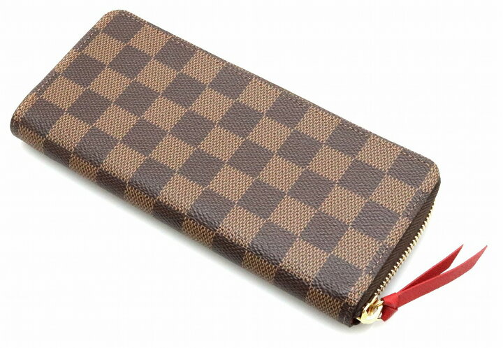 ルイヴィトン 長財布 ポルトフォイユ クレマンス ダミエ スリーズ  