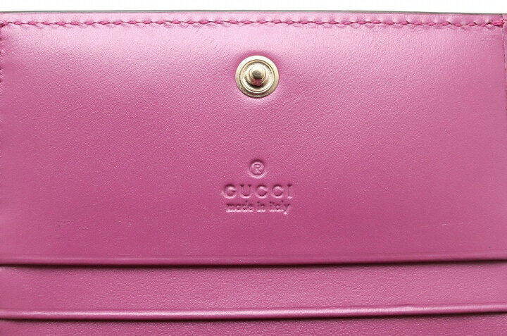 楽天市場】【未使用品】GUCCI グッチ グッチシマ レザー カードケース  