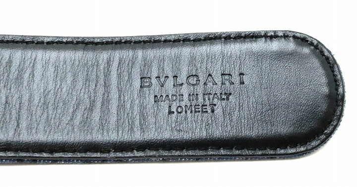 楽天市場】BVLGARI ブルガリ ロゴマニア ベルト デニム キャンバス  