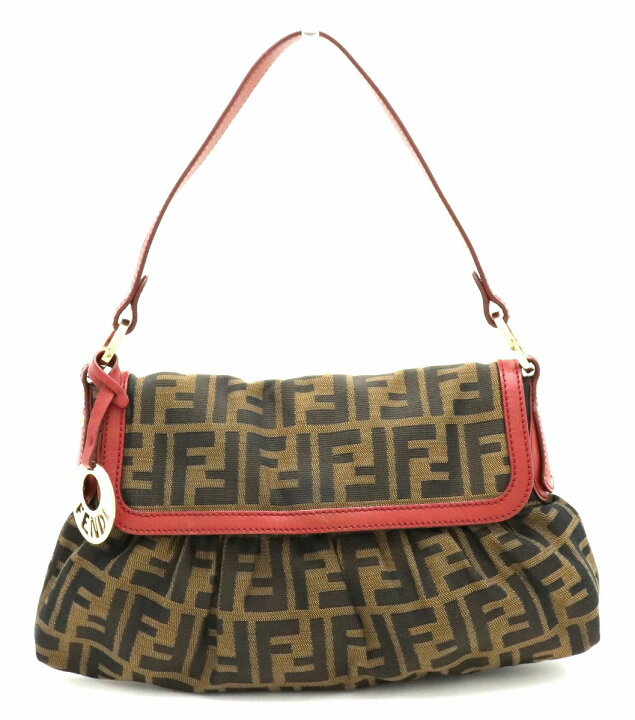 楽天市場】【バッグ】FENDI フェンディ ズッカ柄 ショルダーバッグ  