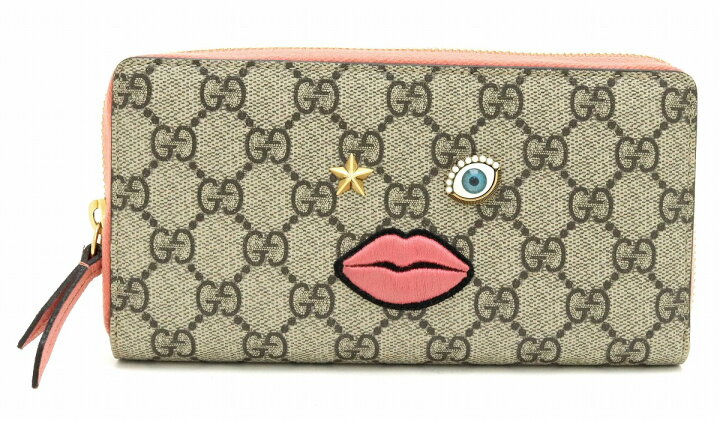 楽天市場】【財布】GUCCI グッチ GGスプリーム フェイスモチーフ 