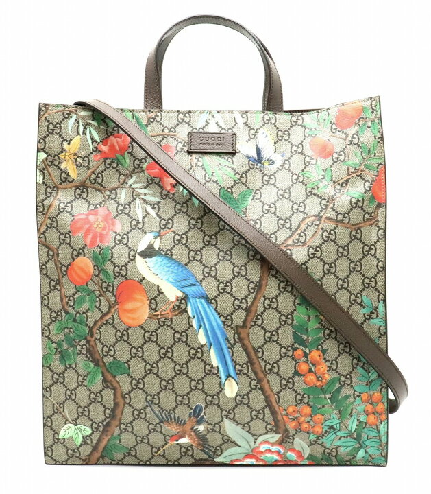 楽天市場】【未使用品】【バッグ】GUCCI グッチ ティアン GGスプリーム  