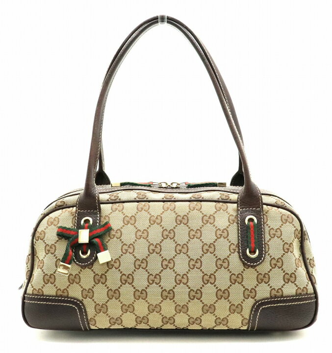 楽天市場】【バッグ】GUCCI グッチ プリンシー GGキャンバス リボン  