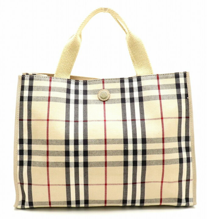 楽天市場】【バッグ】BURBERRY バーバリー ノバチェック ハンドバッグ 