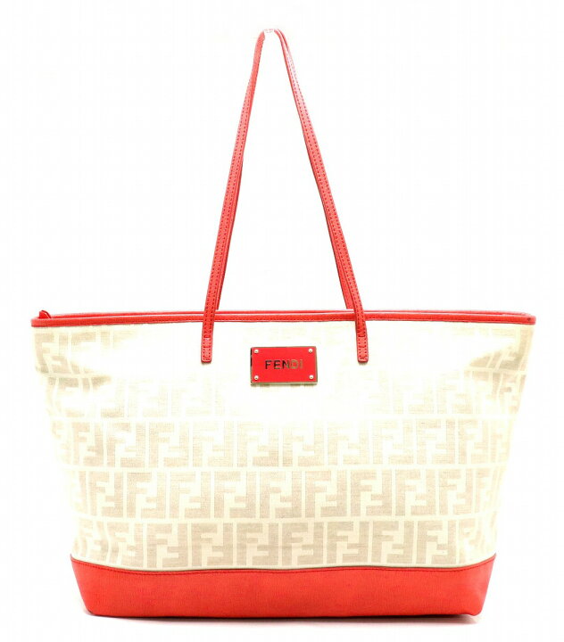 楽天市場】【バッグ】FENDI フェンディ ズッカ柄 トートバッグ  
